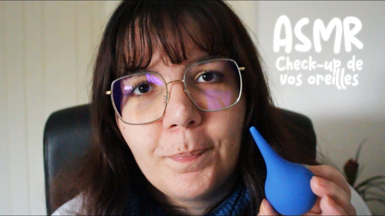 Roleplay ASMR | Petit check-up et nettoyage de vos oreilles 👂