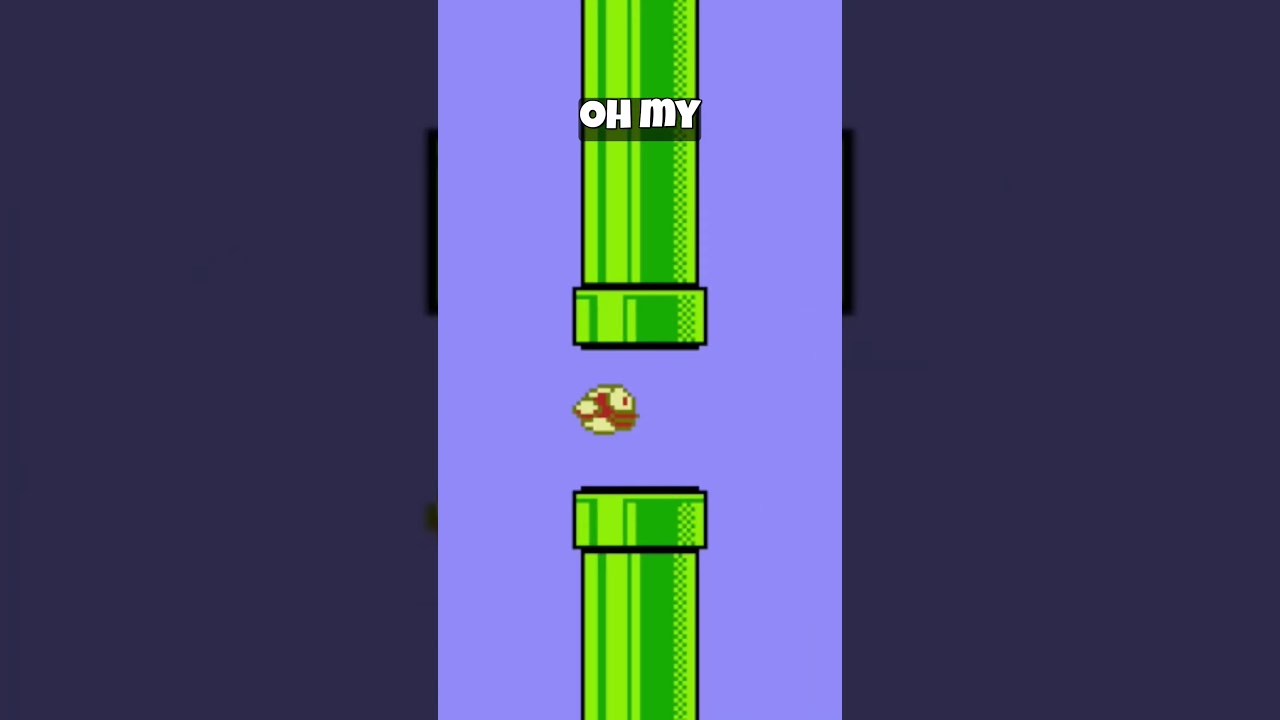 Flappy Bird in Super Mario Brothers