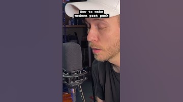 How to make modern post punk #samplethis #postpunk
