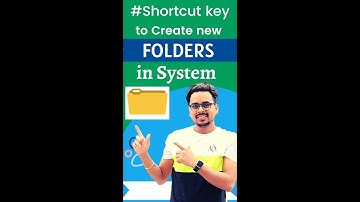 #shortcutkeys  to create a new Folder in your computer #youtubeshorts #shorts #shortsfeed