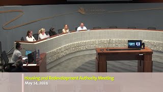 May 14, 2024 Housing and Redevelopment Authority Meeting