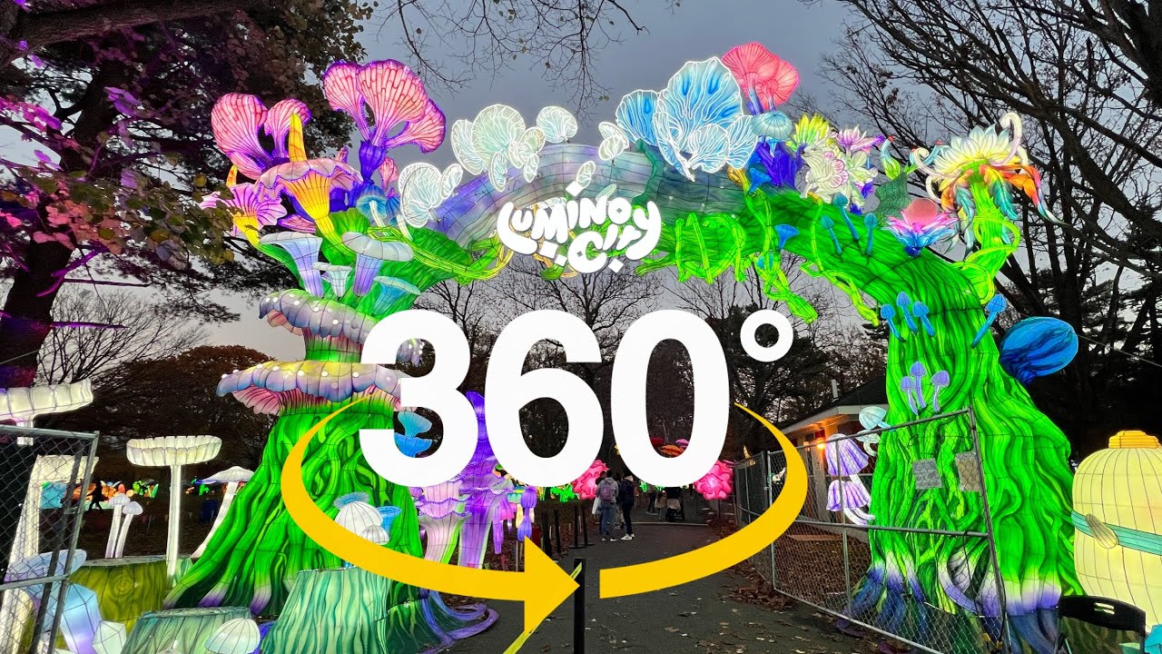 360° LuminoCity Festival 2022 at Eisenhower Park, Nassau County