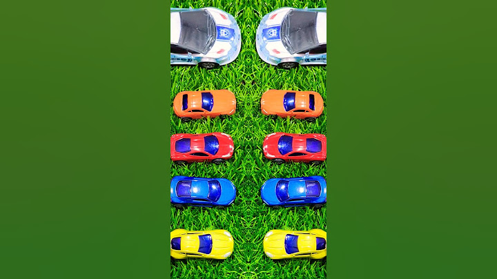 Sports car & police car toys video #shorts #car #toys