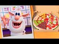 Booba ⭐ Fruit Pizza - Food Puzzle 🍋🍕 New Cartoons 💚 Moolt Kids Toons Happy Bear