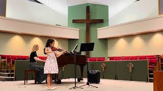 Hallelujah / Long, Long Ago - Bella Chen, violin