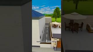 Padosi Paas Hai? Fir Bhi Ghar Khula-Khula! 🏠✨ #architecture #dreamhome #construction #shorts
