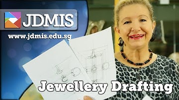 ✏️📐 Jewellery Design Technical Drawing with Tanja Sadow from JDMIS
