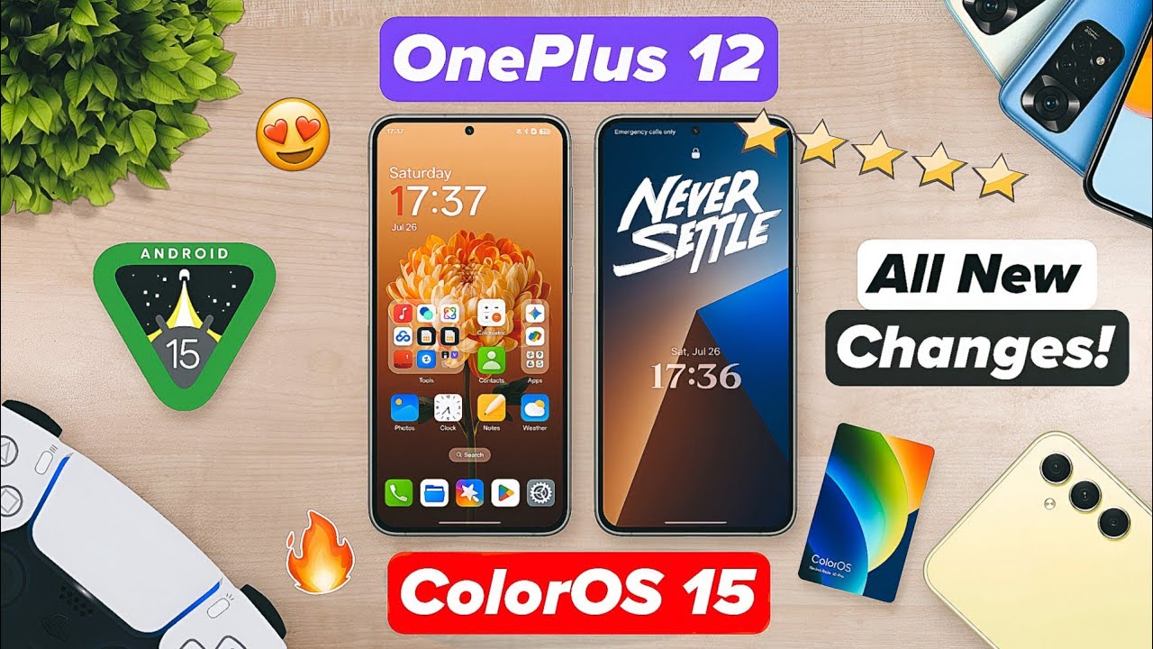 ColorOS 15 OnePlus 12 Rom Full Changes & Features!