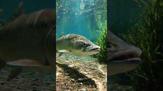 Muskellunge – The Phantom Predator of the River 🐟🌊 #Muskellunge#RiverPredator#FreshwaterHunter