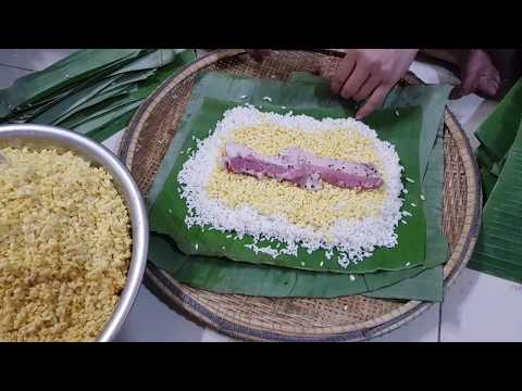 Video Cách gói bánh Tét truyền thống (chi tiết) cho Tết... - youtube