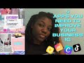 5 APPS YOU NEED TO IMPROVE YOUR BUSINESS INSTAGRAM | Crashae Jalease