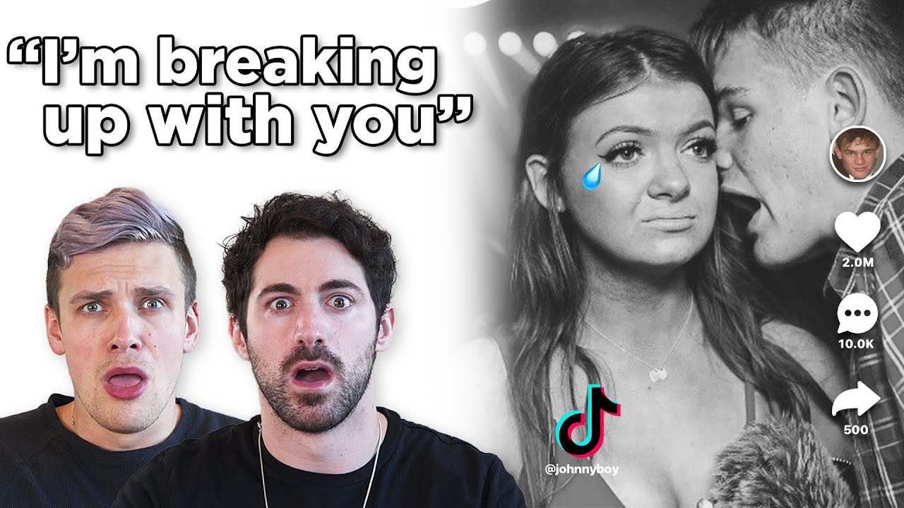 CRINGING at Tiktok Couple Breakups