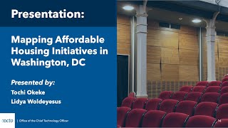 DC Open Data Week: Mapping Affordable Housing Initiatives in Washington, DC