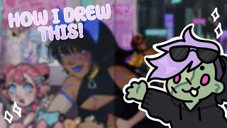 i spent 23 hours on an art contest entry.. (speedpaint, commentary, vograce)