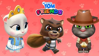 Raccoon Stole Angela's Toys! My Talking Tom Friends Gameplay Day 223 (Android/iOS)