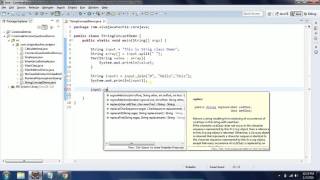 String Class Operations in Java with Examples - session3
