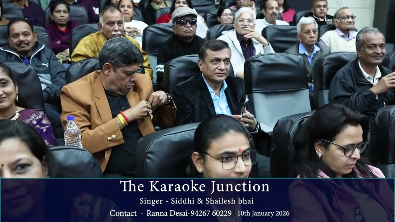 Kanchi Re Kanchi Re cover by Shailesh Joshi Sung With Siddhi on live orchestra at Vasvik Auditorium 