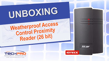 Unboxing - Weatherproof Access Control Proximity Reader (26 bit)