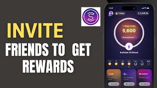 INVITE FRIENDS TO GET REWARDS ON THE SWEATCOIN APP