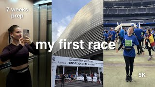 I ran my first 5K race! | 7-week plan as a newbie | in my running era ♡
