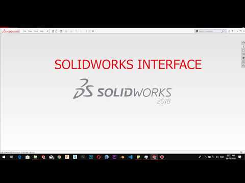 Solidworks beginners tutorial #1 - Interface