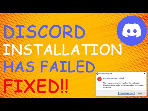 Discord Installation Has Failed Error |  How To Fix Discord Installation Has Failed Error [2022]