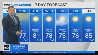 Chicago First Alert Weather: Sunshine for days ahead