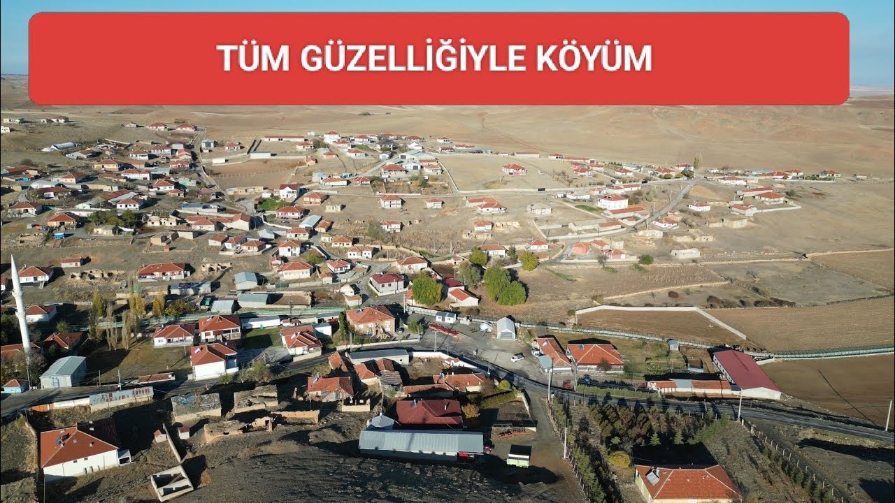 SON BAHAR KÖY DRON CEKİMİ