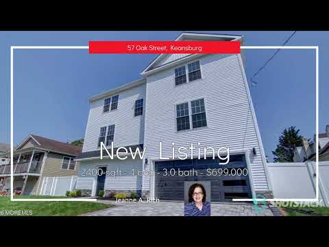 57 OAK STREET, Keansburg, NJ home video tour