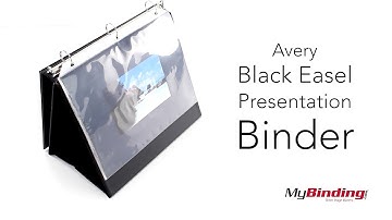 Avery Easel Presentation Binders