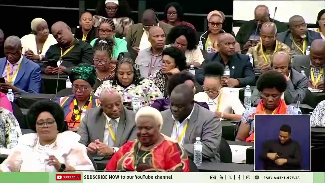 Minister of Finance Enoch Godongwana tables the 2026 Budget Speech