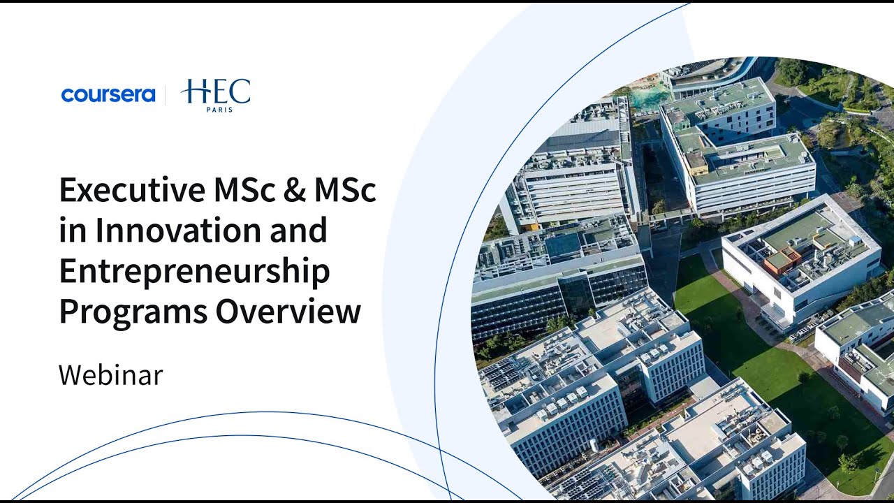 HEC Paris | Программа магистратуры Executive MSc и MSc в области инноваций и предпринимательства ...