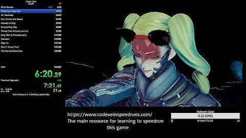 Code Vein Speedrun (1:33:33)