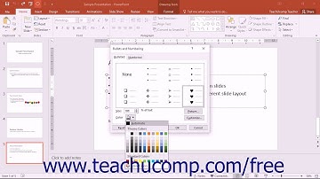 PowerPoint 2016 Tutorial Applying Custom Bullets and Numbering Microsoft Training