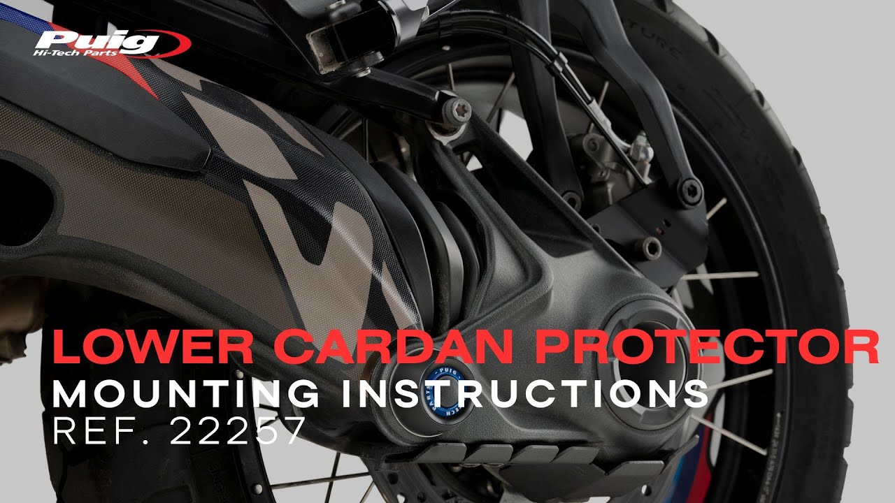 Lower Cardan Protector - Puig Hi-Tech Parts