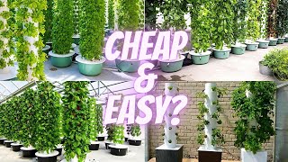 Can We Make an Affordable Easy DIY Hydroponic Grow Tower?
