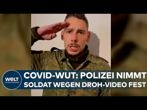 CORONA-WUT AUF TELEGRAM: Nach Drohungen gegen Bundesregierung! Soldat in München festgenommen