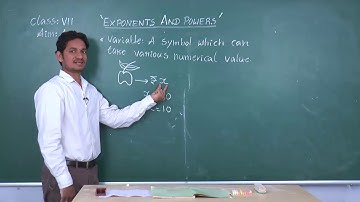 SCTS | 7th Class | Maths | Exponents and Powers | 01_ Exponents form and Laws of Exponents