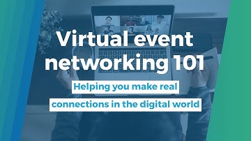 Virtual event networking 101: how to make real connections in the digital world