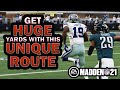 Get HUGE Yards with this Unique Route in Madden 21!
