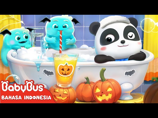 Monster Suka Air Mandi 🎃| Lagu Mandi | Lagu Kebiasaan Baik | Lagu Anak | BabyBus Bahasa Indonesia class=