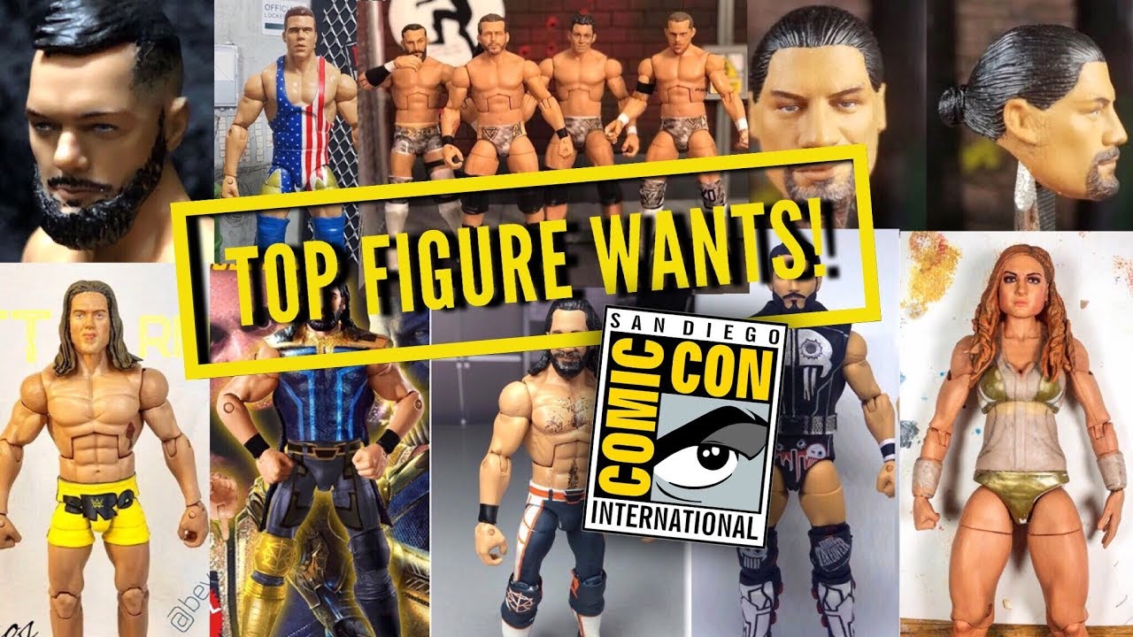 TOP WWE FIGURES I WANT TO SEE AT SDCC 2019!