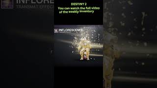 Inflorescence Transmat Effect #destiny2 #gaming #transmat #eververse