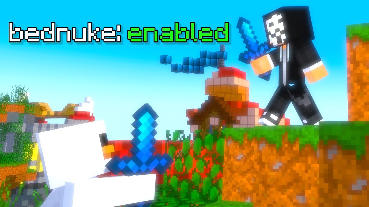 BEDNUKING PARTY VS VAPE V4 (Hypixel Bedwars)