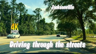 Driving through the streets / Jacksonville movie