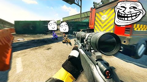 Acting like a BOT then POPPING OFF with a SNIPER (1v1)