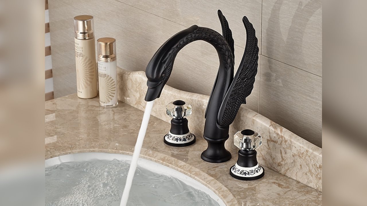Shop Roman Swan Dark Oil Rubbed Bronze Sink Faucet At Bathselect