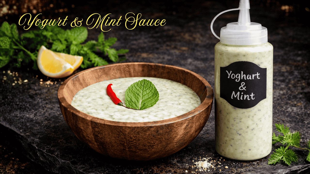 The yogurt & mint sauce that drives everyone crazy! Homemade Raita, perfect for kebabs!