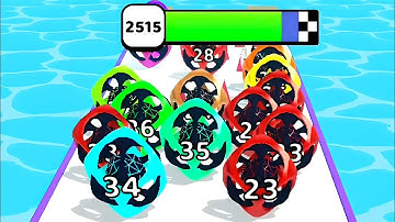 Marble Run 🥎 3D Game Color Ball Race Gameplay Android IOS Level 2514
