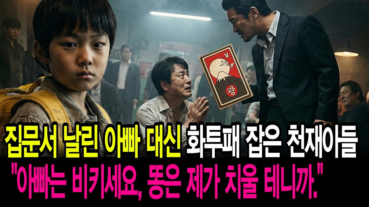 엄마 수술비 들고 튄 아빠 잡으러 도박장 간 천재아이... 